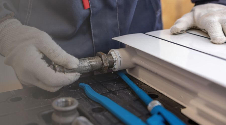 Professional water heater repair services in Mantador, ND